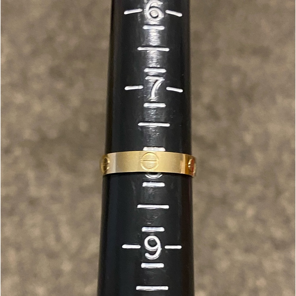 Gold Women's Ring - Picture 4 of 5